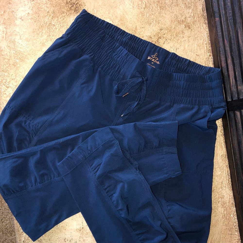 Prana workout yoga pants - Navy blue - details!